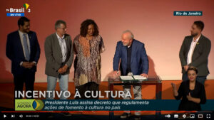 Read more about the article Lula assina decreto com regras de apoio ao setor cultural