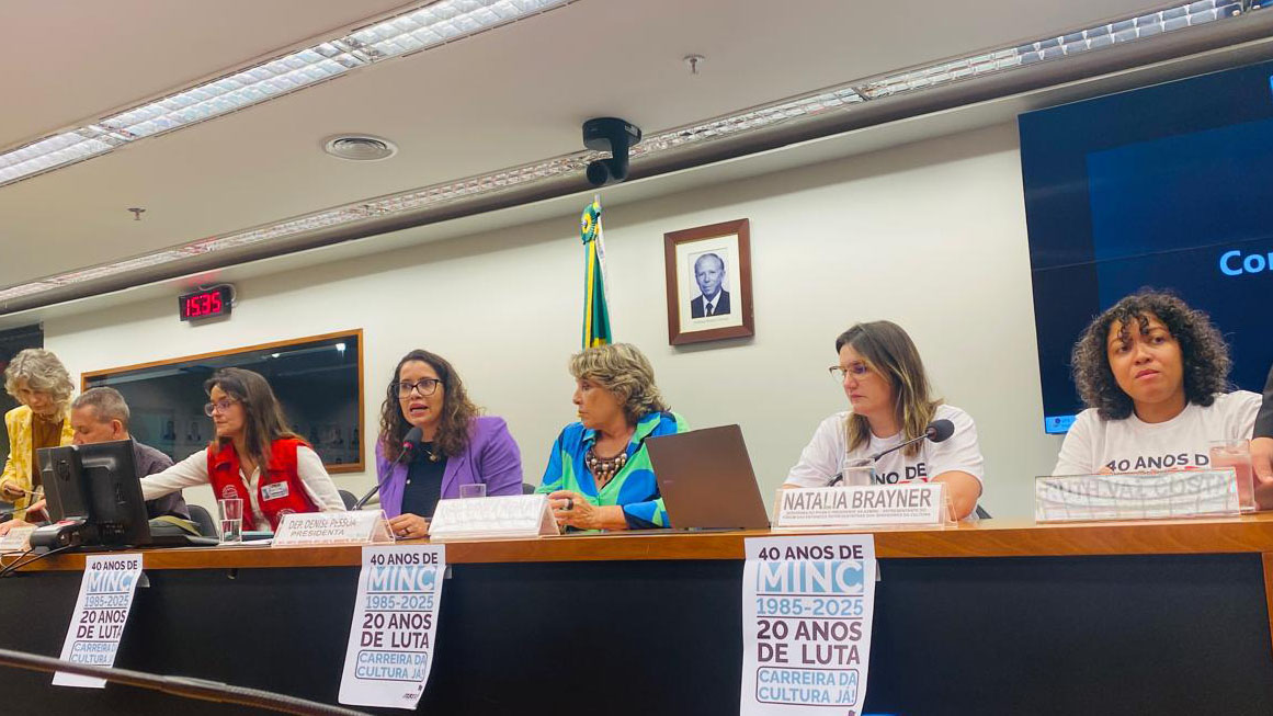 Read more about the article MGI ausente na audiência pública da Comissão de Cultura